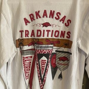 Comfort Colors Arkansas Traditions Wall Hanging - Red and White